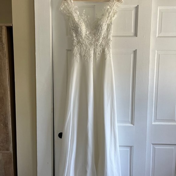 Rebecca Ingram by Maggie Sottero Mercy Wedding Dress Size 2 - Picture 3 of 13